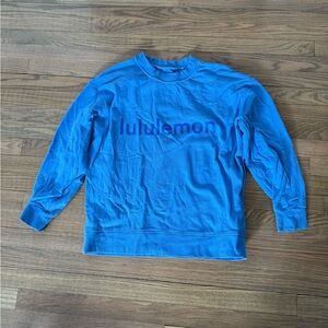 lululemon athletica Blue Sweatshirt